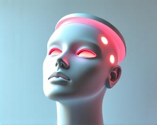 LED light therapy facial mask