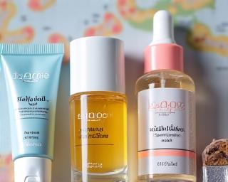 Travel-sized skincare essentials kit